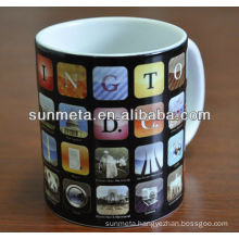 sublimation heat transfer 11oz white cheap mug